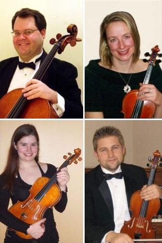 The Players of the Orca String Quartet